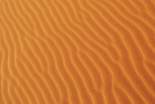 poušť v Africe